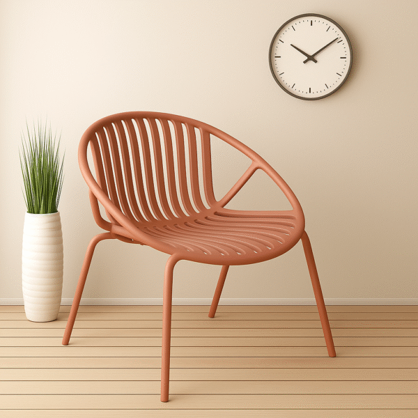 Wanda Plastic & Metal Chair